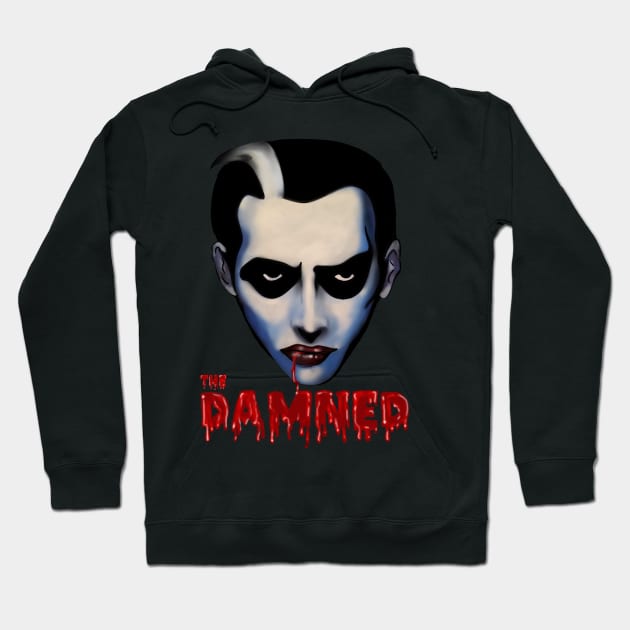 Dave Vanian The Damned Hoodie by Scott Poling Art